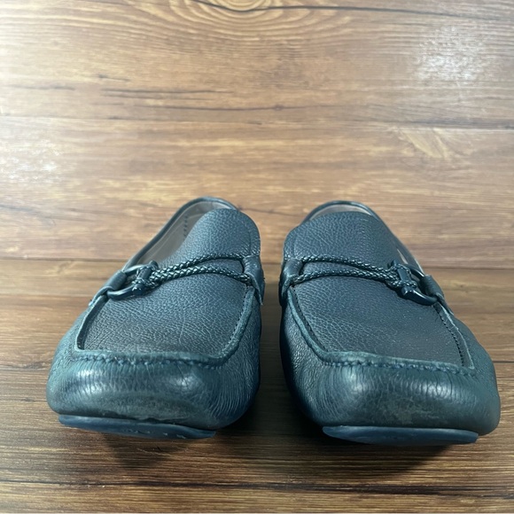 Salvatore Ferragamo Front 4‎ Driving Shoe leather loafers Blue Men’s Size 10.5E main image 6